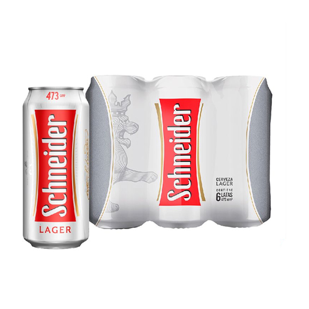 LATA SCHNEIDER 473ML X6 